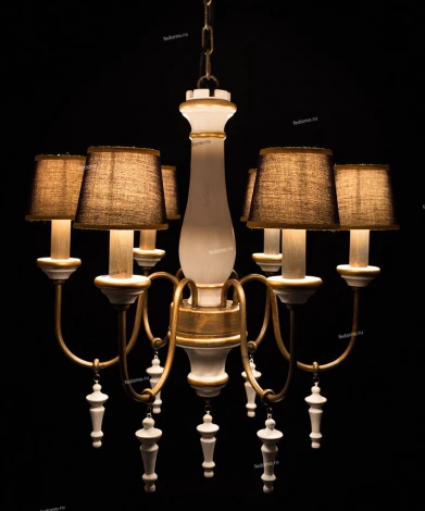 Подвесная люстра Arte Lamp Fortezza A1843LM-6BG