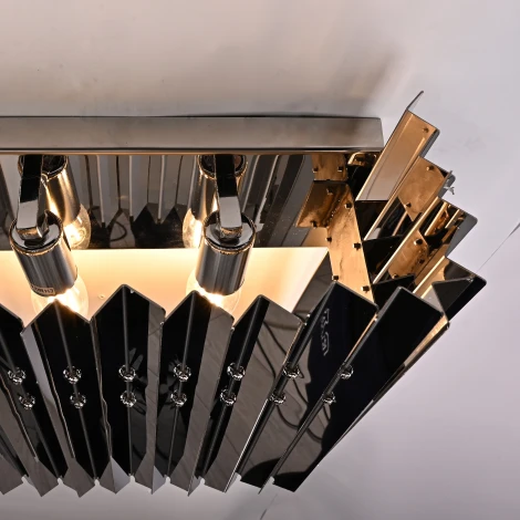 Настенный светильник Grace Lightning Facet Wall Lamp Silver By ImperiumLoft Grace01 (220V)