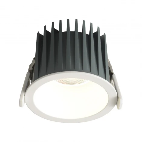 Светильник встраиваемый светодиодный IP54 Crystal Lux Clt 008 CLT 008C83 WH 4000K IP54 (220V, круглые)