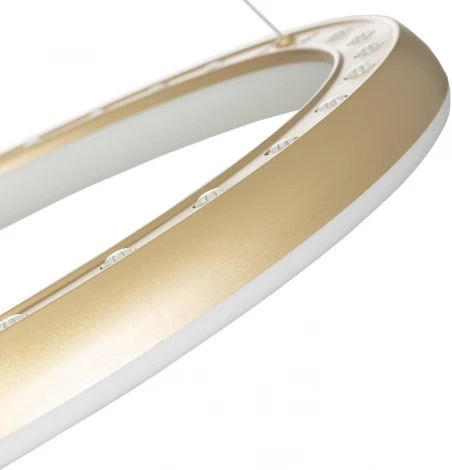 Подвесной светильник светодиодный с пультом Citilux Юпитер CL730B092S (регулировка яркости, 220V, на тросе, кольцо)