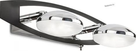 Спот IDLamp Venna 340/2A-Blackchrome