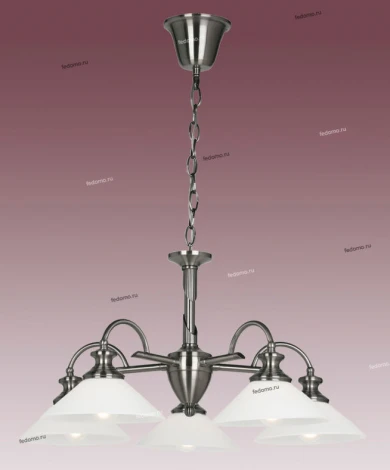 Потолочная люстра N-Light P-809 P-809/5A satin chrome