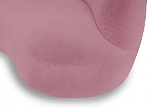 Диван Patti 2400 ОГОГО (арт.853239), (Мех/Розовый)