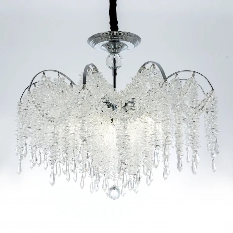 Подвесная люстра хрустальная Modelux MODELUX ML.855.12 CR