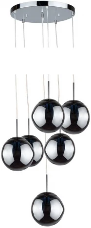 Подвесной светильник AM Group AM352 AM352-6CH (220V, на проводе, шар)