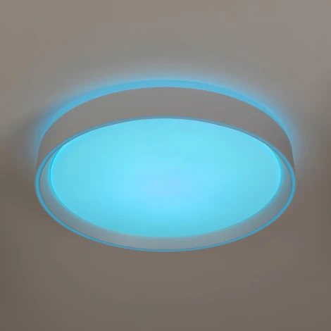 Потолочный светильник RGB круглый светодиодный с пультом Citilux Boss CL751350G (220V, круглые)