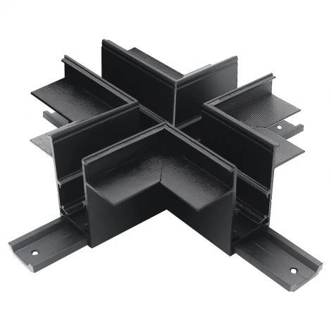 Соединитель Х-образный  к 509227(P)/509237P черный Lightstar Uno Pro 509287P