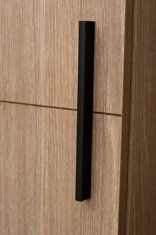 GD-10024/2-3 Шкаф Alto пенал c вешалкой,цвет дуб Урбан Кофейный, фасад глухой 50*57*228.5см Garda Decor