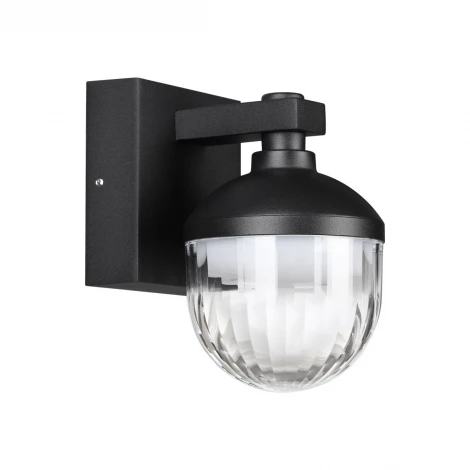 Настенный уличный светильник Novotech Haut 371075 черный IP65 GX53 12W 220V