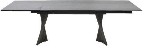 Стол M-City YOAKIM 180 цвет 1704 Темно-серый мрамор, керамика / Темно-серый каркас