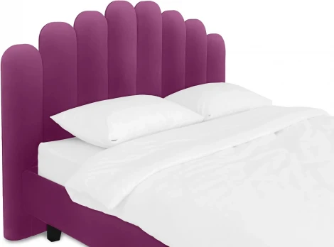 Кровать Queen II Sharlotta L 1600 ОГОГО (арт.577113), (Ткань/Розовый)