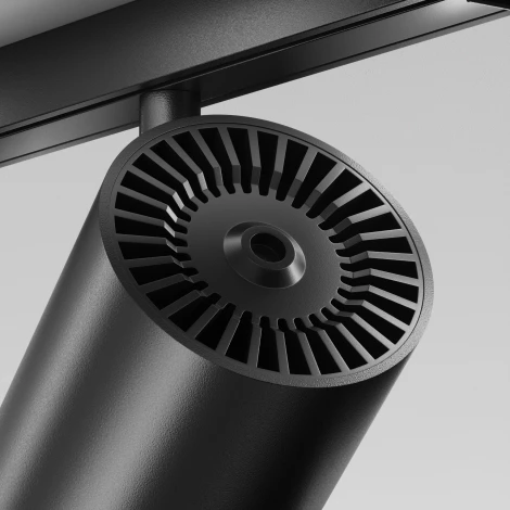 Трековый светильник низковольтный светодиодный 48V 12W 2700-6000К Maytoni Technical Focus Zoom TR244-4-12WTW-DD2-B