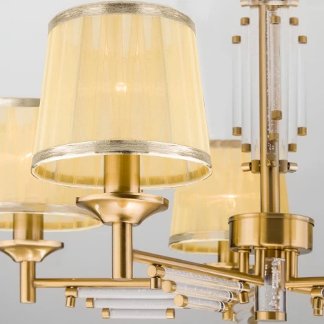 Потолочная люстра Eurosvet Amalfi 60081/5 золотая бронза