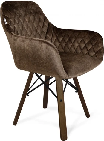 Стул Sheffilton SHT-ST38/S70 коричневый трюфель/темный орех/черный от фабрики Sheffilton