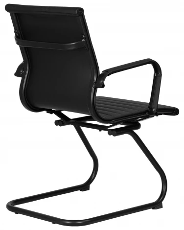 Набор 2 шт Офисное кресло для посетителей DOBRIN CODY BLACK (чёрный)