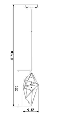 Подвесной светильник Vele Luce Tenero VL1544P01