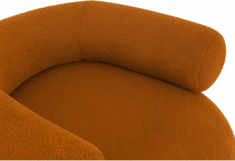 Кресло Tirella ОГОГО (арт.832790), (Искусственный мех/Терракотовый)