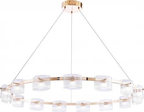 Подвесная люстра Favourite Ori 4248-15P (LED, 220V, на тросе)