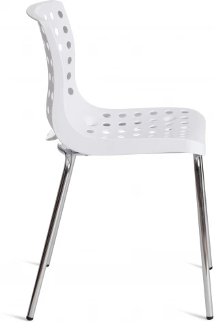 Стул SKALBERG (mod. C-084-A) / 2 шт. в упаковке Tetchair (Металл,Пластик/Белый) арт.24586
