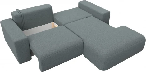 Диван угловой Лига-036 НПБ Классик правый угол Лига Диванов (Рогожка) арт.124684