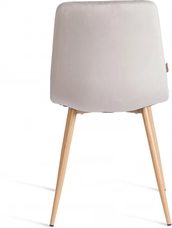 Стул CHILLY (mod. JSC-220) Tetchair (Велюр,Металл /Серый) арт.24345