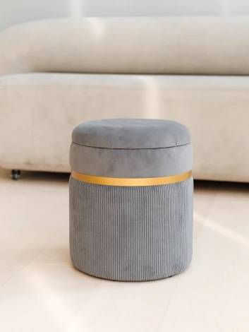 Пуф Dreambag Лакси Серый 13724