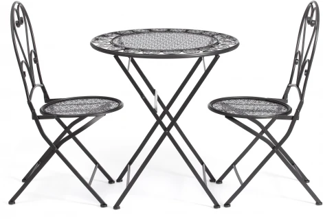 Стол Secret De Maison Patio (PL08-11139) Tetchair (Сталь/Черный) арт.24829