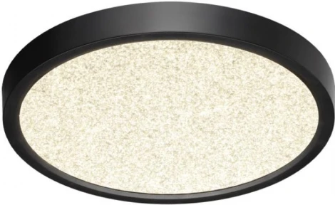 Настенно-потолочный Sonex Omega Black 7662/18L MITRA пластик/белый/черный LED 18Вт 3000/4000K D230 IP20 (круглые)