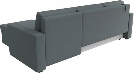 Диван угловой Траумберг Лайт правый угол (Серый/Рогожка) Лига Диванов арт.121139