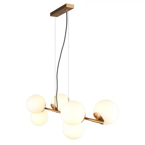 Подвесной светильник Omnilux Avetrana OML-66623-06 (220V, на тросе, шарики)
