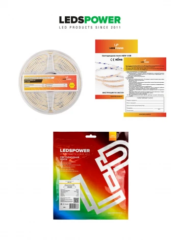 Светодиодная лента 11Вт/м 24В 5м LEDS POWER 006383