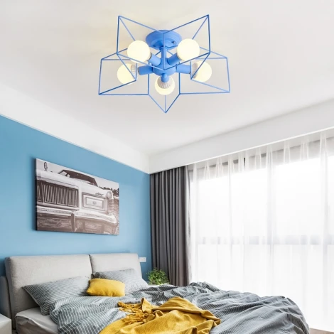 Потолочная люстра Asteri Blue ImperiumLoft Asteri01 (101313-26) (220V, звезды)