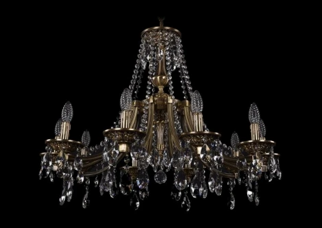 Подвесная люстра Bohemia 1771 1771/10/270/A/FP