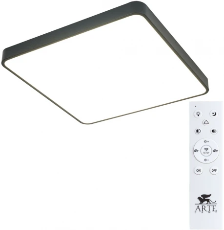 Потолочный светильник Arte Lamp Scena A2669PL-1BK (LED, 220V, пульт управления)