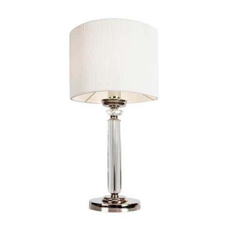 Интерьерная настольная лампа iLamp Alexa T2404-1 Nickel