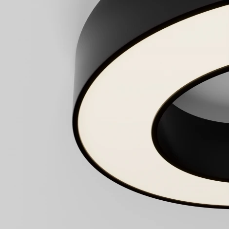 Потолочный светильник круглый светодиодный Maytoni Lua C093CL-24W3K-B (220V, круглые)