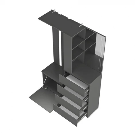 Прихожая БТС Симпл ПР-04, графит