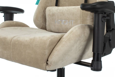 Кресло игровое Бюрократ VIKING KNIGHT LT21 FABRIC песочный Stool Group арт.УТ000003152