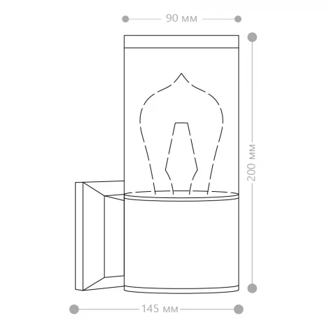 Настенный светильник Feron Бостон 51330
