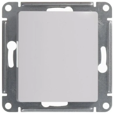 Выключатель встраиваемый одноклавишный (белый) Systeme Electric GSL000115