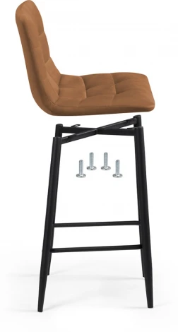 Полубарный стул Чилли К (Чилли К кирпичный / черный) Notta арт.571409
