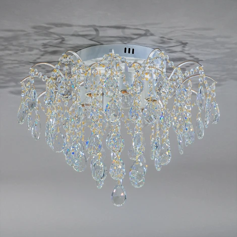 Люстра потолочная Selena 1126/6 E27*60W White/Gold