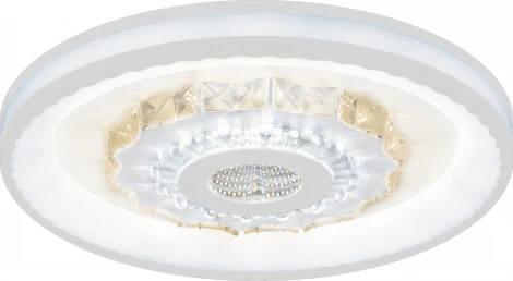 Потолочная люстра светодиодная с ДУ Ritter Crystal 3D 52368 0
