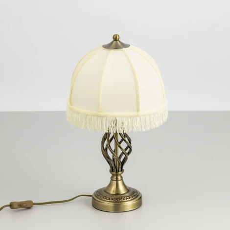 Интерьерная настольная лампа бахрома с выключателем Citilux Базель CL407800 (220V)