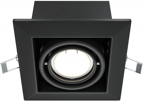 Встраиваемый светильник Metal Modern GU10 1x50Вт Maytoni Technical DL008-2-01-B (220V)