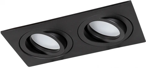 Точечный светильник встраиваемый Arte Lamp Tarf A2168PL-2BK (220V)