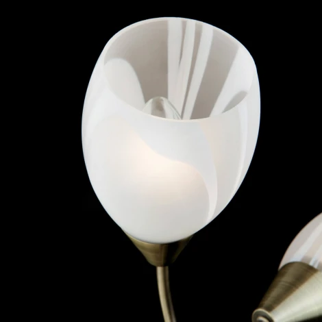 Бра Eurosvet 2275 2275/2 античная бронза (220V, выключатель)