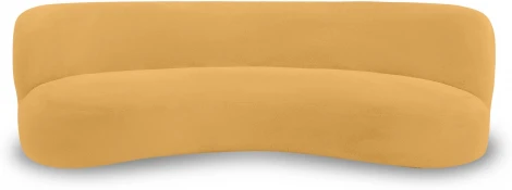 Диван Patti 2400 ОГОГО (арт.853229), (Мех/Светло-коричневый)