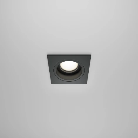 Встраиваемый светильник Atom GU10 1x50Вт Maytoni Technical DL026-2-01B (220V)