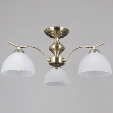 Потолочная люстра на штанге ILLUMICO IL0896-3CSQ-26 AB ELITE